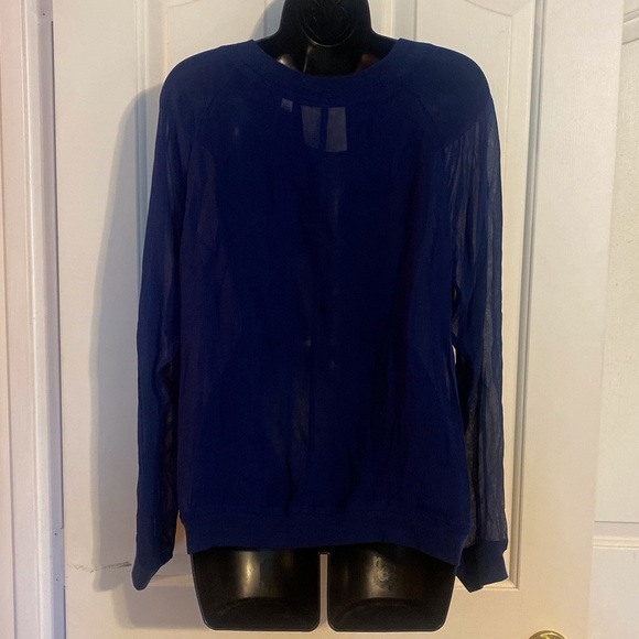 “ONE FINE DAY” Anthropologie Sheer Blouse - Picture 10 of 14